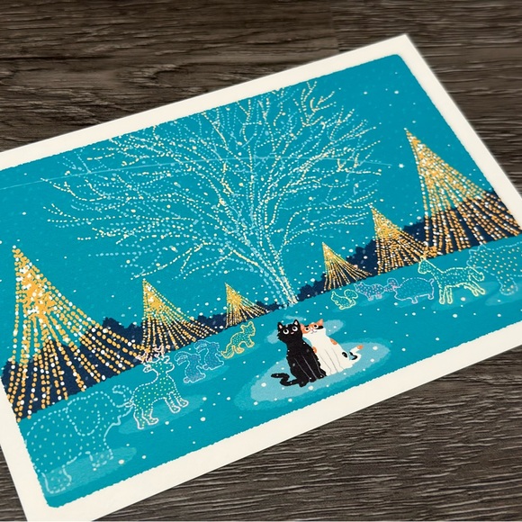 Kittens Travel Life in Japan Postacard Set ❘ Postal (12 sheets of 12 patterns) - Picture 9 of 16